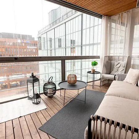 2ndhomes Luxurious Kamppi Center 2br With Sauna & Balcony Helsinki